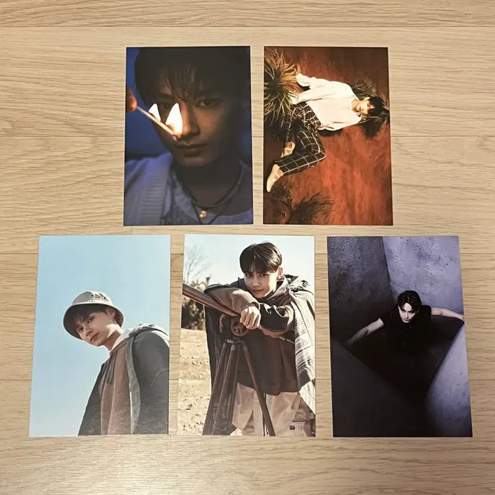 [BUNJANG] Seventeen Jun - Moon Junhui - FTS Album Postcard Bundle / 세븐틴 준 문준휘 엽서 페더썬 앨범 구성품 양도