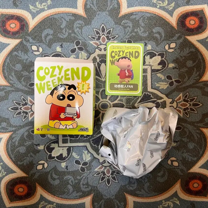 [BUNJANG] Crayon Shin-chan Cozy Weekend Random Figure / 크레용신짱 피규어 주말 시리즈 코지 위켄드 랜덤 피규어 새상품