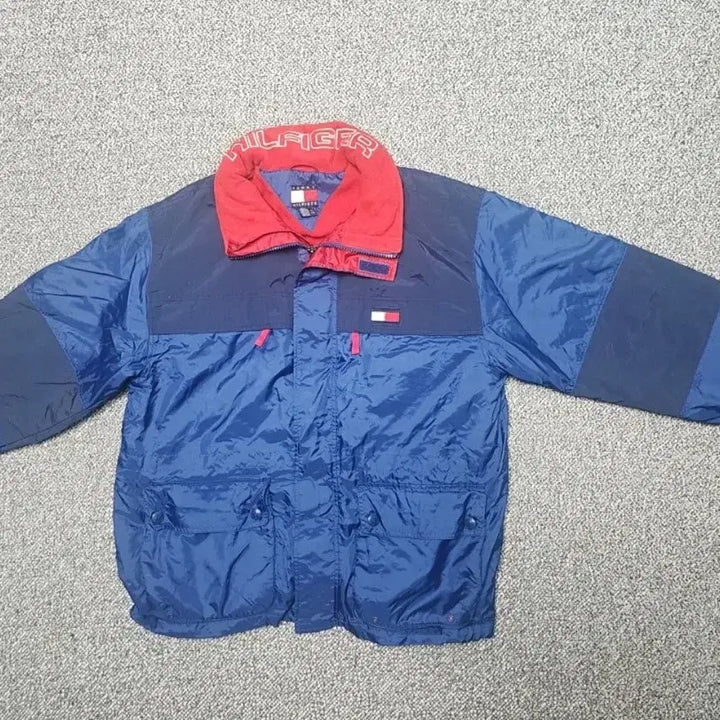 [BUNJANG] Tommy Hilfiger Big Logo Old School Jumper / [XL] 타미힐피거 빅로고 올드스쿨 점퍼 (1121)