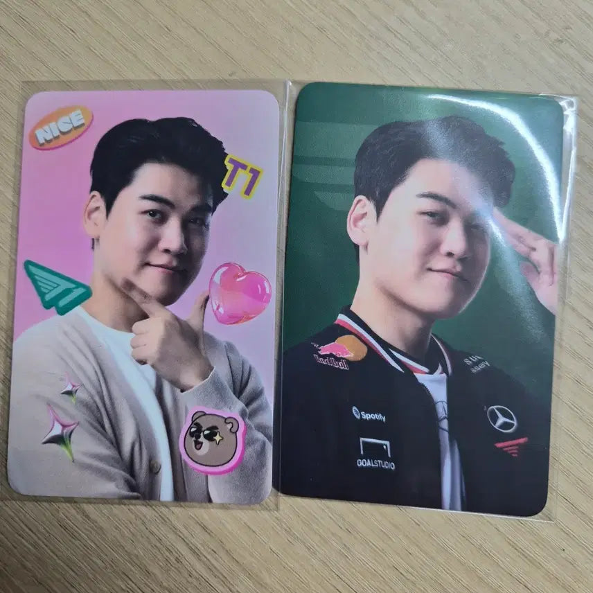 [BUNJANG] T1 Gumayusi Photocard Bundle Set / T1 구마유시 포토카드 우루샷, 이브 일괄