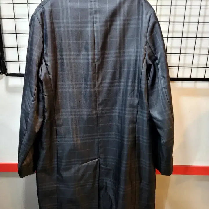 [BUNJANG] Burberry Nova Check Hidden Zipper Button Coat / 정품 버버리 노바채크 히든 집업버튼 여섯코트