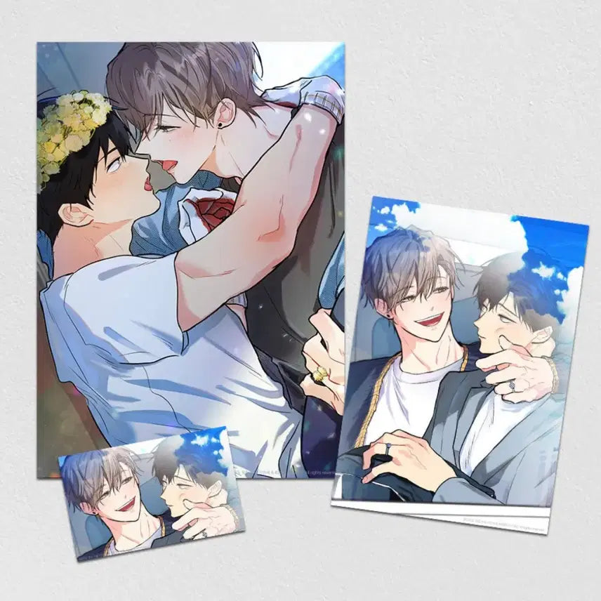 [BUNJANG] A5 Photo Set Photocard Postcard / 뒷집손님 A5 포토세트 인화사진 포카 엽서 판매 양도