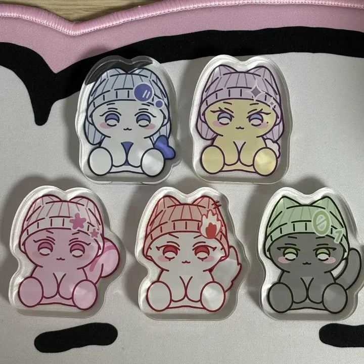 [BUNJANG] PLAVE Unofficial Acrylic Corotto Bundle Set / 플레이브 비공굿 비공식 굿즈 아크릴 코롯토 일괄