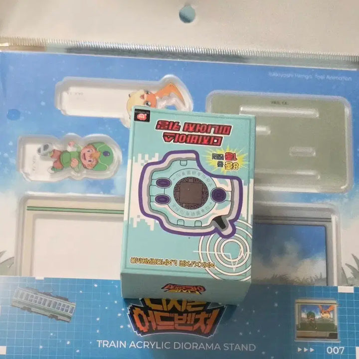 [BUNJANG] Digimon Random Digivice Package Acrylic Diorama Keyring / 디지몬 랜덤 디지바이스 패키지 키링 전차 아크릴 디오라마 리키 파닥몬