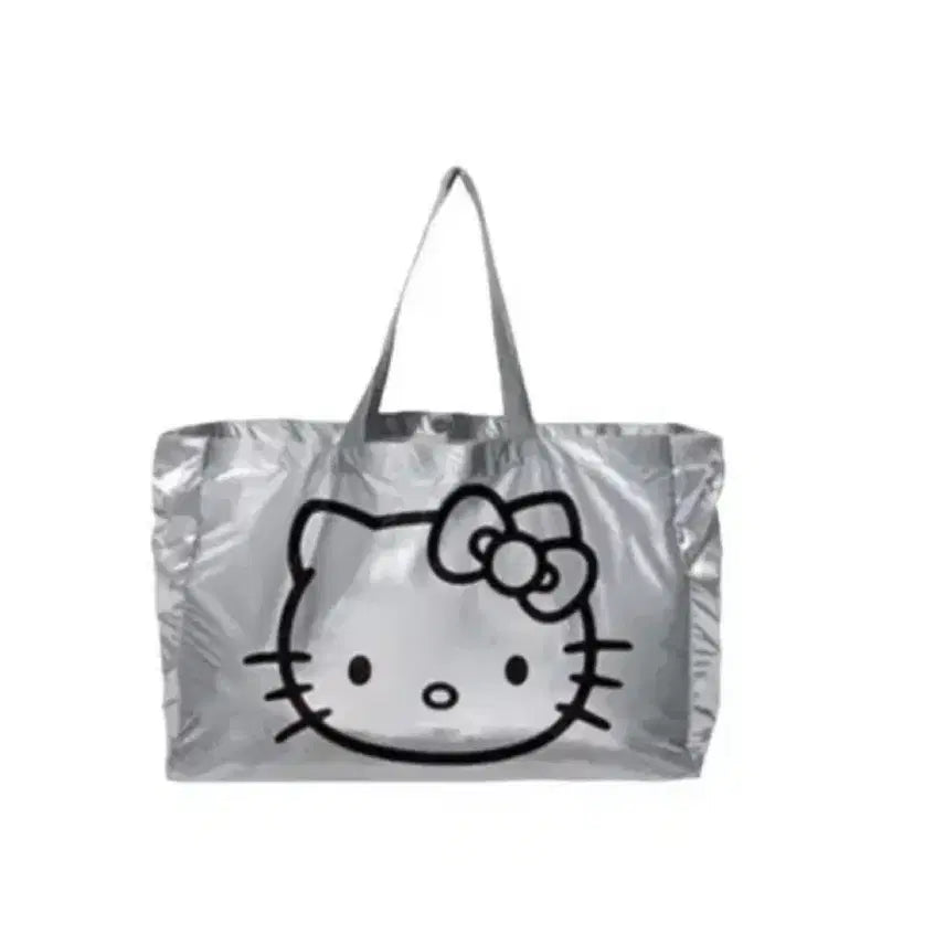 [BUNJANG] Openyy Hello Kitty Tote Bag Silver / Open yy 헬로키티 토트백 실버