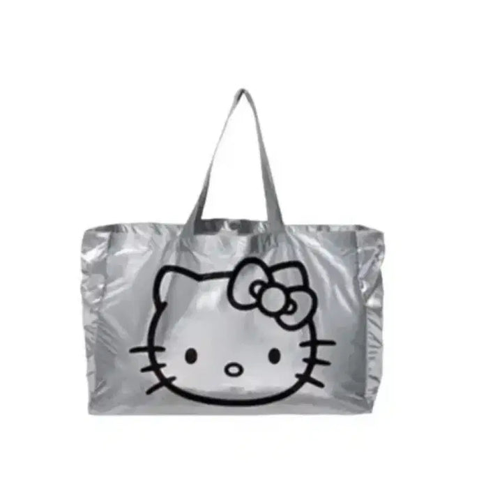 [BUNJANG] Openyy Hello Kitty Tote Bag Silver / Open yy 헬로키티 토트백 실버