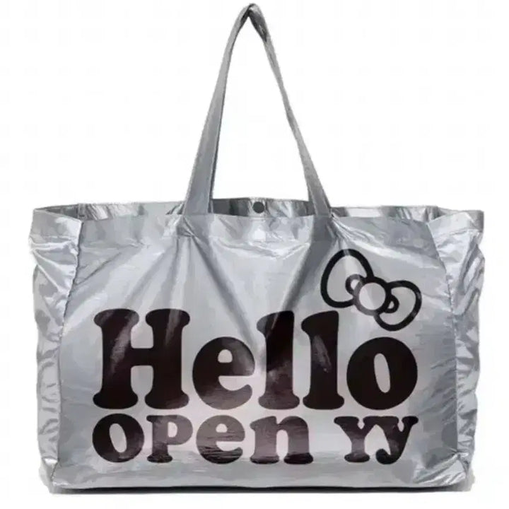 [BUNJANG] Openyy Hello Kitty Tote Bag Silver / Open yy 헬로키티 토트백 실버