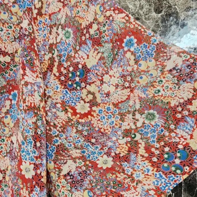 [BUNJANG] BCBG Floral Print Blouse / BCBG 플로럴 프린트 블라우스