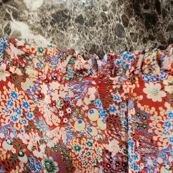 [BUNJANG] BCBG Floral Print Blouse / BCBG 플로럴 프린트 블라우스