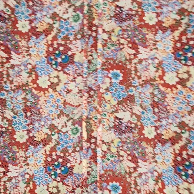 [BUNJANG] BCBG Floral Print Blouse / BCBG 플로럴 프린트 블라우스