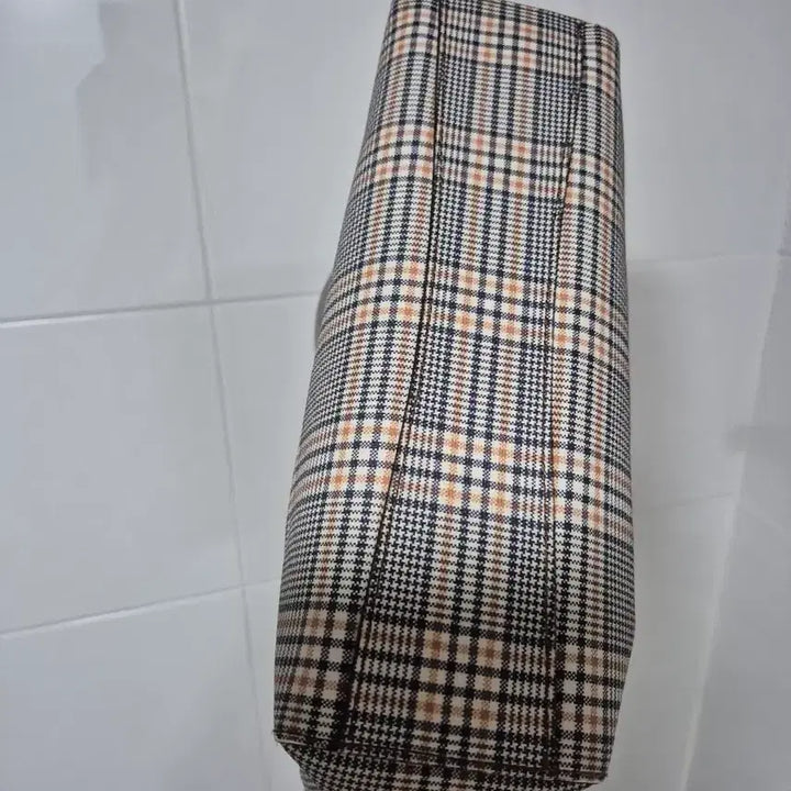 [BUNJANG] Daks Check Shoulder Tote Bag / 닥스 체크 숄더백 토트백 여성가방