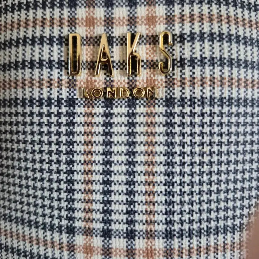 [BUNJANG] Daks Check Shoulder Tote Bag / 닥스 체크 숄더백 토트백 여성가방