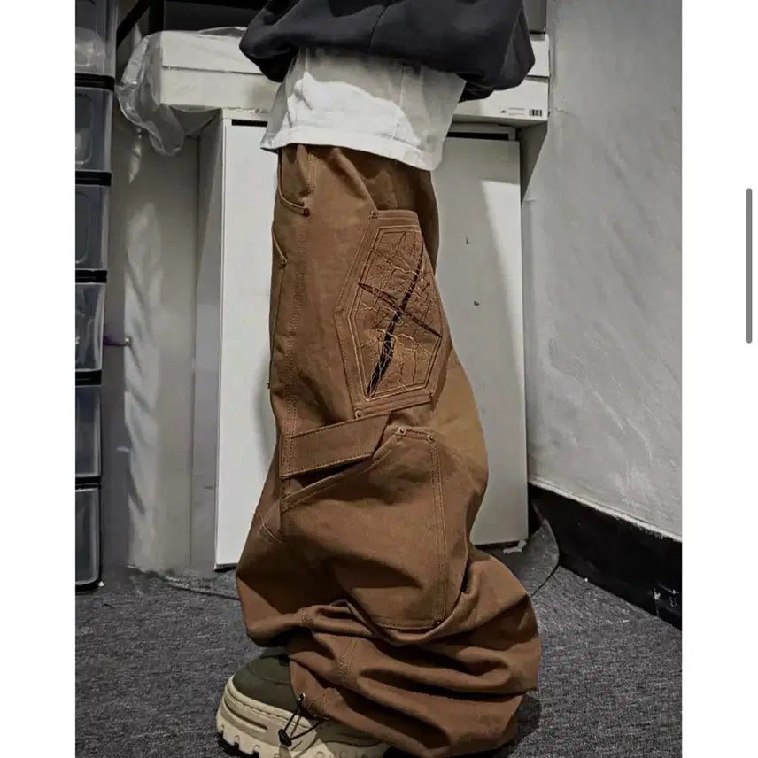 [BUNJANG] Kagru Vintage Washed Wide Pants / 카그루 kagru 빈티지 워싱 와이드 팬츠
