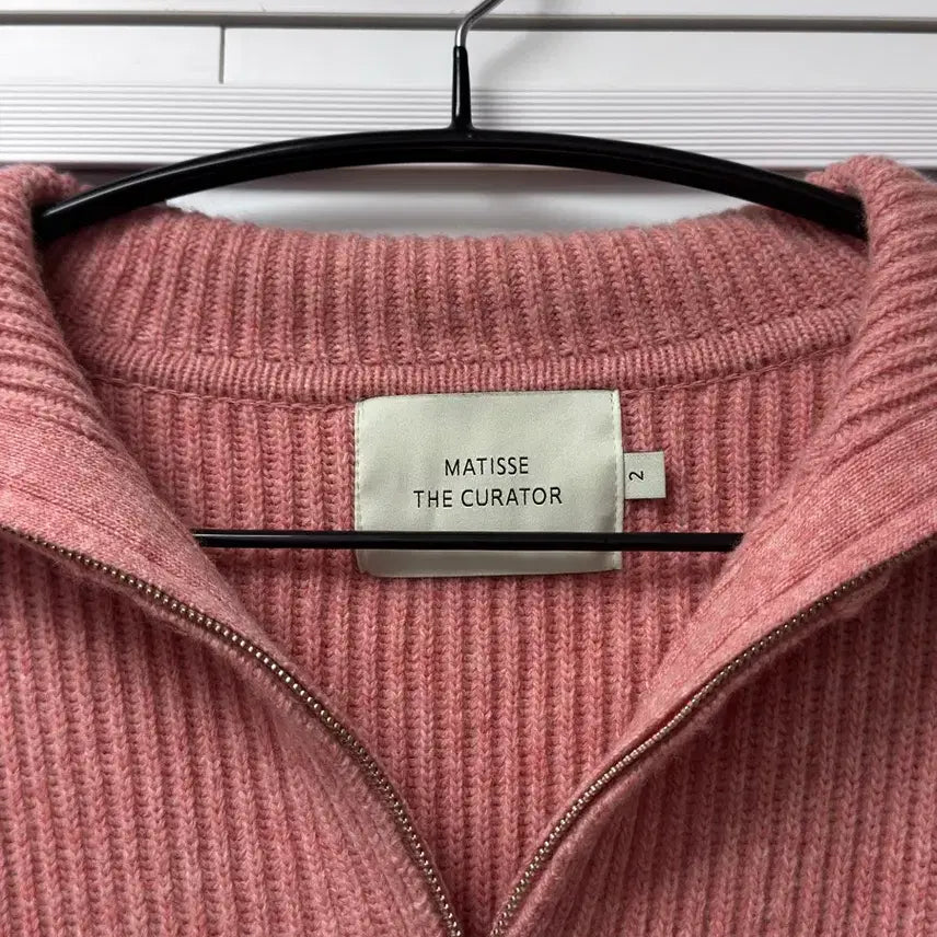 [BUNJANG] Matisse The Curator Half Zip Knit / 마티스 더 큐레이터 half zip 니트