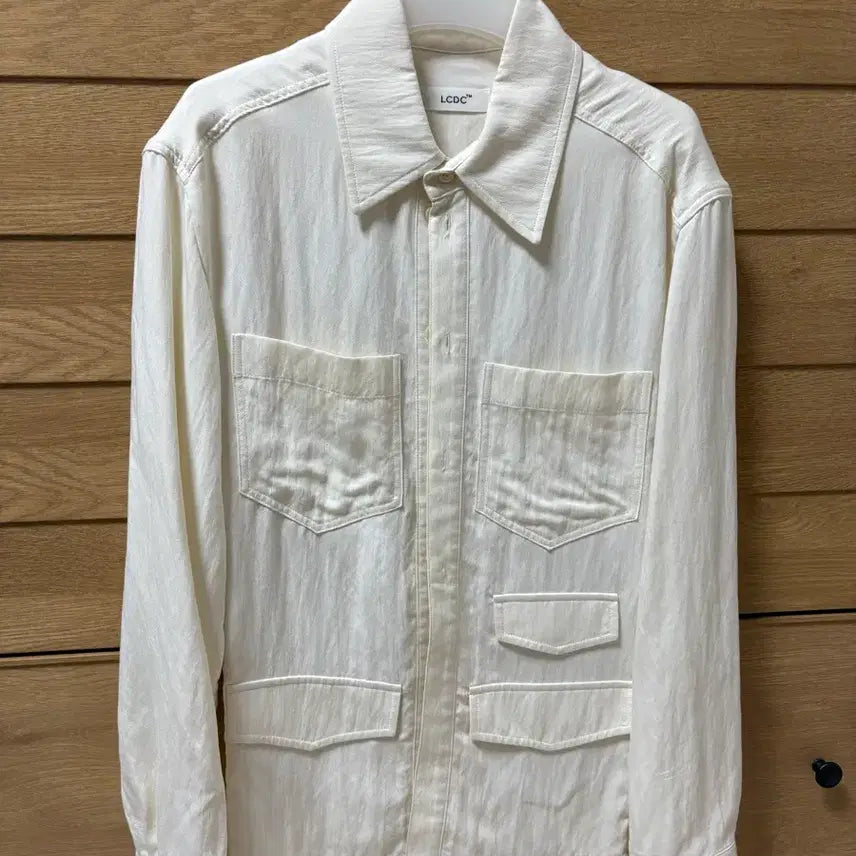 [BUNJANG] LCDC White Shirt Jacket / LCDC 화이트 셔츠 자켓
