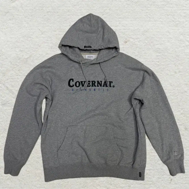 [BUNJANG] Covernat Authentic Hoodie Gray / 커버낫 AUTHENTIC 후드티 그레이