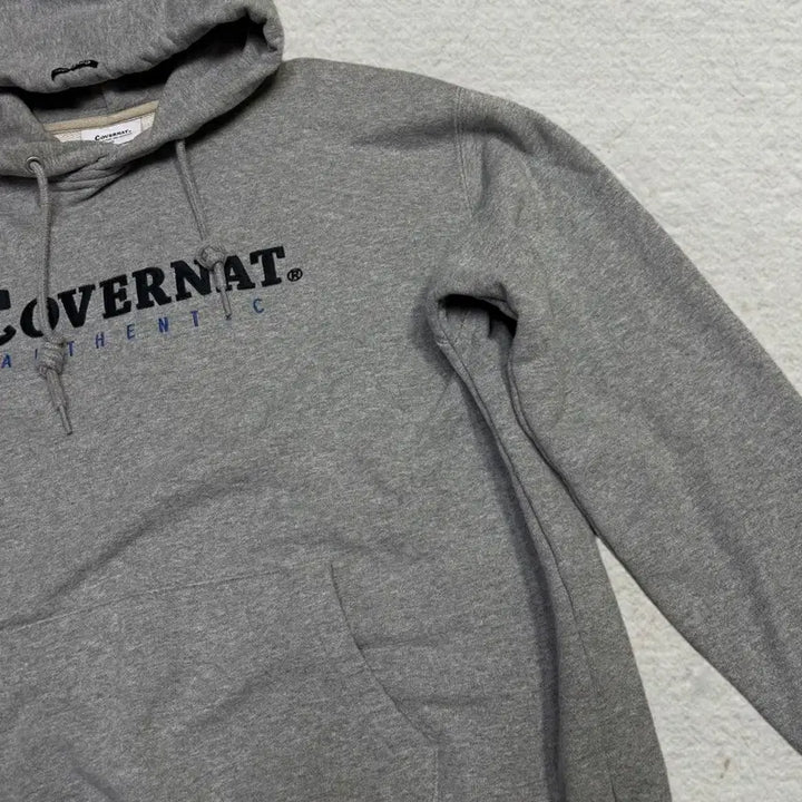[BUNJANG] Covernat Authentic Hoodie Gray / 커버낫 AUTHENTIC 후드티 그레이