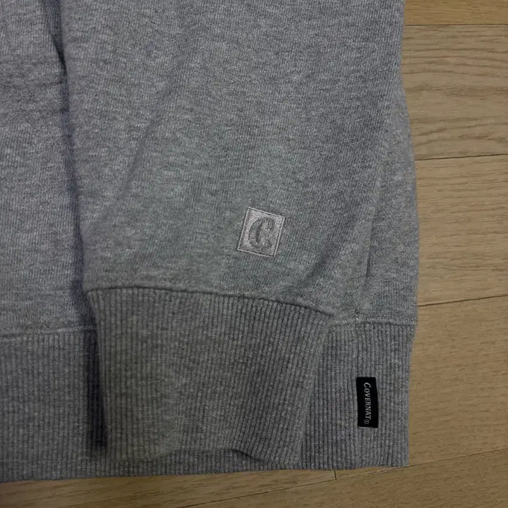 [BUNJANG] Covernat Authentic Hoodie Gray / 커버낫 AUTHENTIC 후드티 그레이