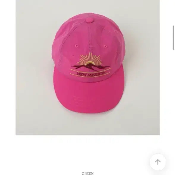 [BUNJANG] Pink Nylon Running Camp Cap Hat / 핑크 분홍 나일론 런닝 러닝 멕시코 캠프캡 모자