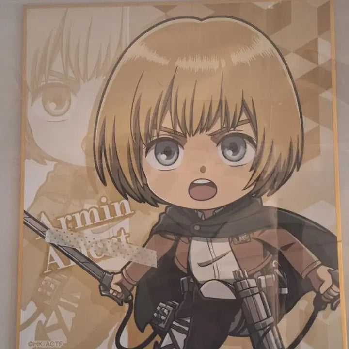 [BUNJANG] Attack on Titan Armin Shikishi Board / 진격의 거인 아르민 색지