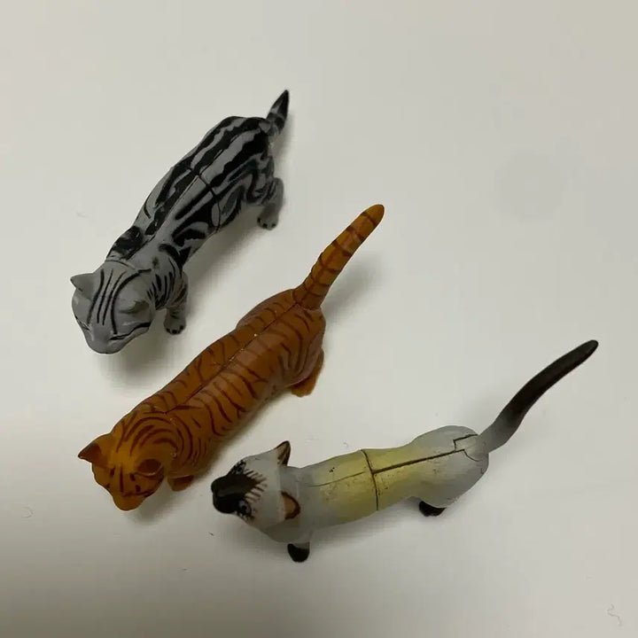 [BUNJANG] Cat Mini Figures Set of 3 / 고양이 미니 피규어 3종 세트