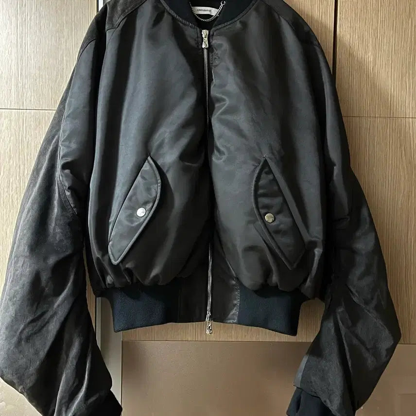 [BUNJANG] CMMAWEAR C Round Bomber Brown M / 커마웨어 CMMAWEAR C 라운드 봄버 브라운 M 팝니다