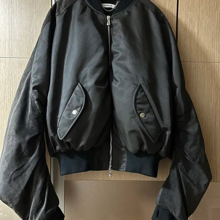 [BUNJANG] CMMAWEAR C Round Bomber Brown M / 커마웨어 CMMAWEAR C 라운드 봄버 브라운 M 팝니다