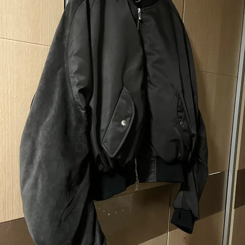 [BUNJANG] CMMAWEAR C Round Bomber Brown M / 커마웨어 CMMAWEAR C 라운드 봄버 브라운 M 팝니다