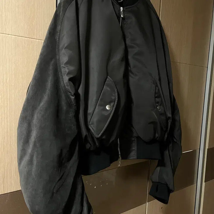 [BUNJANG] CMMAWEAR C Round Bomber Brown M / 커마웨어 CMMAWEAR C 라운드 봄버 브라운 M 팝니다