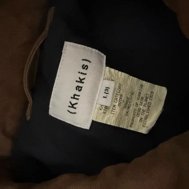 [BUNJANG] Kakys Station Jacket Brown L / 카키스 스테이션 자켓 브라운 L