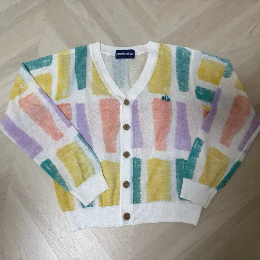 [BUNJANG] Little Ground Kids Cardigan (Size 130) / *새상품급*리틀그라운드 키즈 가디건(정품)