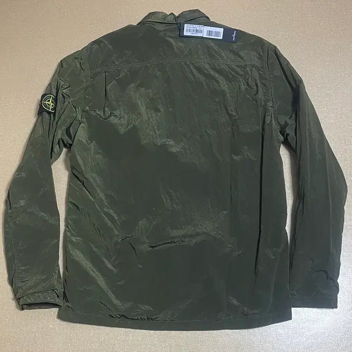 [SOLD OUT] (XL) 스톤아일랜드 나일론 메탈 오버셔츠 카키