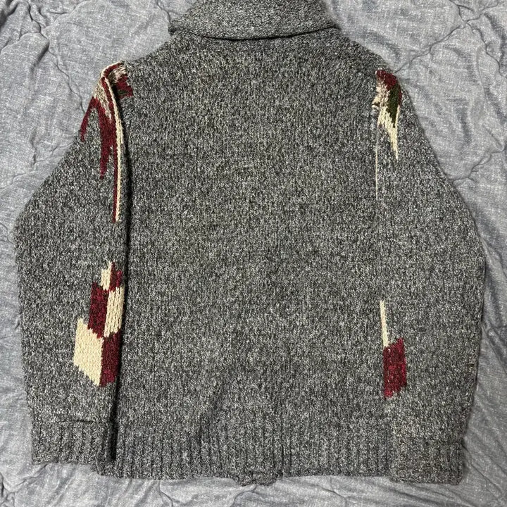 [BUNJANG] Workwear Navajo Shawl Collar Cardigan / 워크웨어 나바호 숄카라 가디건
