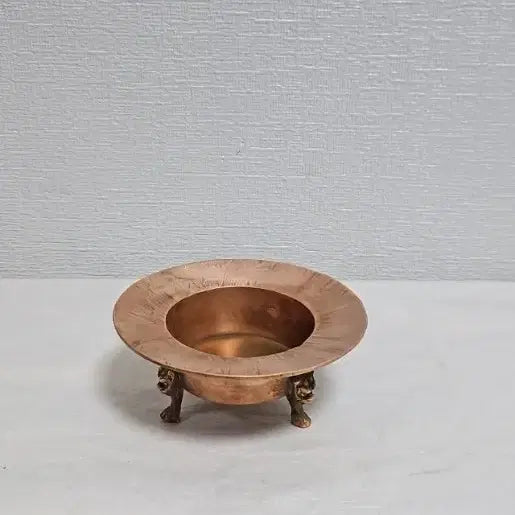 [BUNJANG] Antique Korean Joseon Dynasty Brass Needle Warmer / 옛날 조선시대 방짜유기 놋쇠 놋침화로 희귀화로