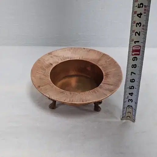 [BUNJANG] Antique Korean Joseon Dynasty Brass Needle Warmer / 옛날 조선시대 방짜유기 놋쇠 놋침화로 희귀화로