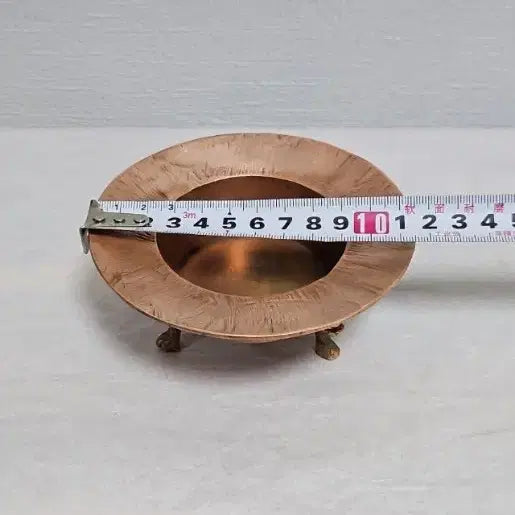 [BUNJANG] Antique Korean Joseon Dynasty Brass Needle Warmer / 옛날 조선시대 방짜유기 놋쇠 놋침화로 희귀화로