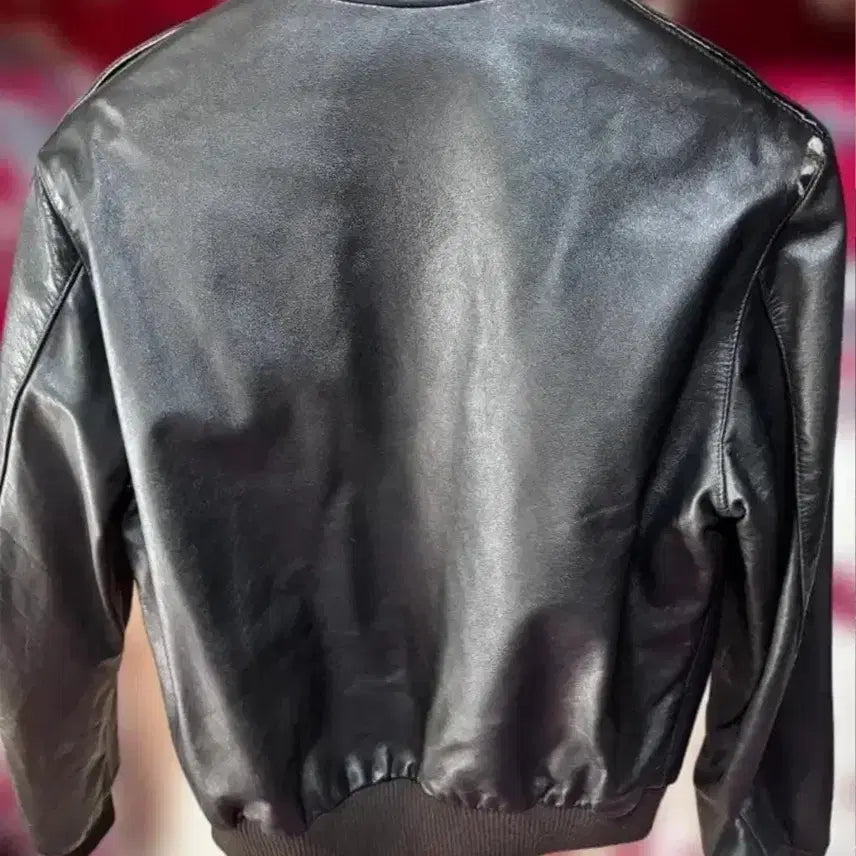 [BUNJANG] A-2 Flight Jacket Dark Brown Leather / A-2 플라이트 자켓 가죽 다크 브라운 42