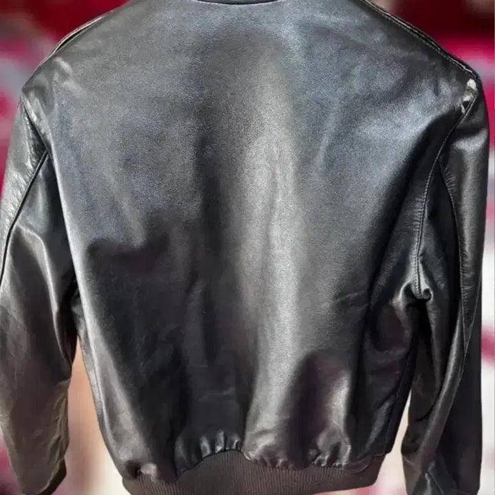 [BUNJANG] A-2 Flight Jacket Dark Brown Leather / A-2 플라이트 자켓 가죽 다크 브라운 42