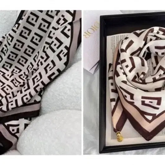 [SOLD OUT] 자석 패턴스카프(새상품)