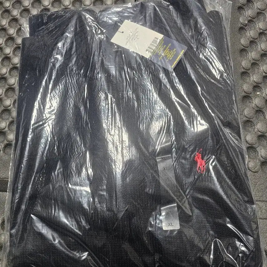 [SOLD OUT] 폴로 랄프로렌 블랙 반집업니트 XL 새상품