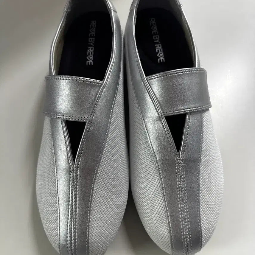 [BUNJANG] REVE BY REVE Silver Mesh Slip-ons / REVE BY REVE 실버 메쉬 슬립온 (새상품)