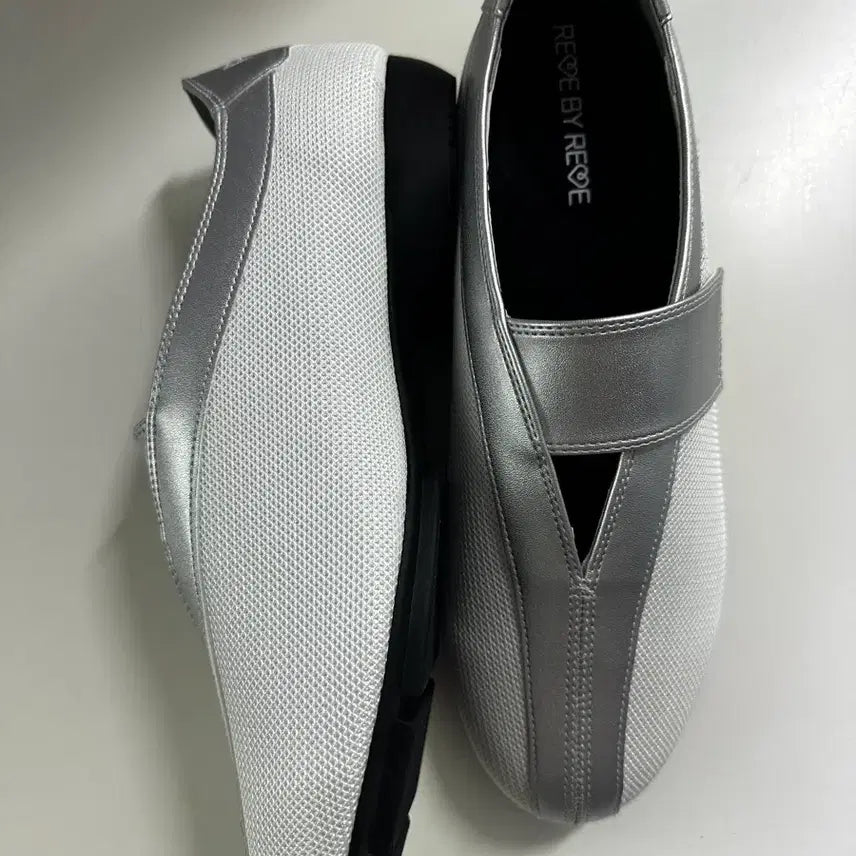 [BUNJANG] REVE BY REVE Silver Mesh Slip-ons / REVE BY REVE 실버 메쉬 슬립온 (새상품)