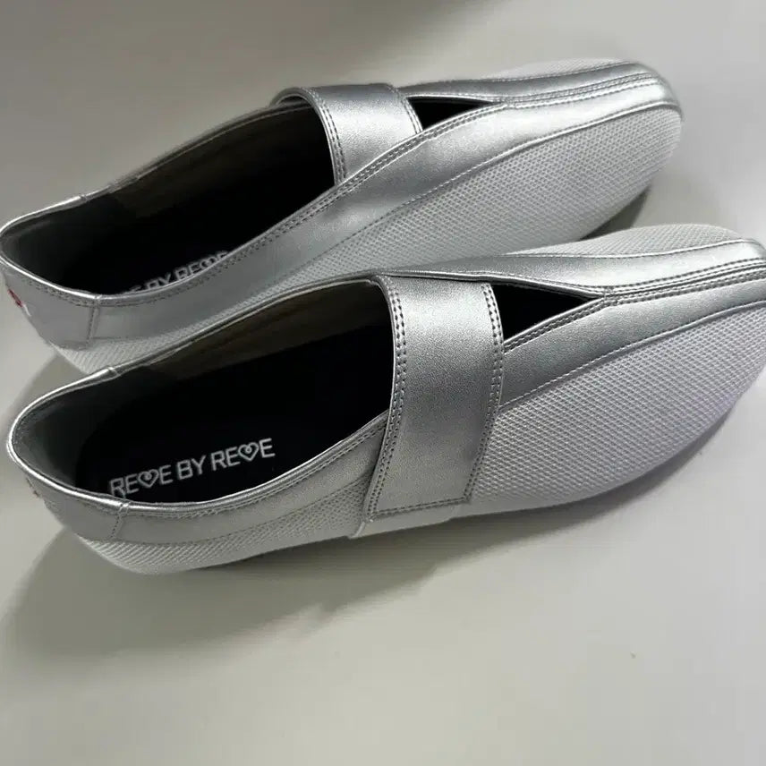 [BUNJANG] REVE BY REVE Silver Mesh Slip-ons / REVE BY REVE 실버 메쉬 슬립온 (새상품)