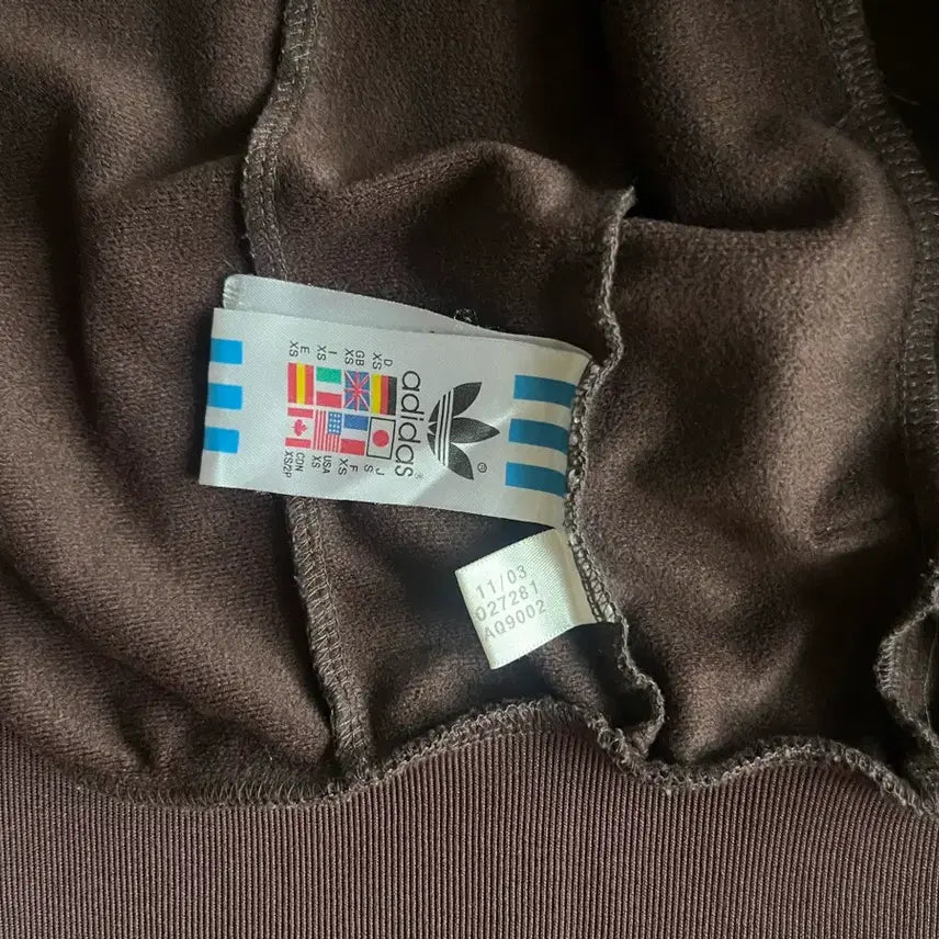 [BUNJANG] Adidas Brown Cropped Jersey / 아디다스 브라운 져지 xs