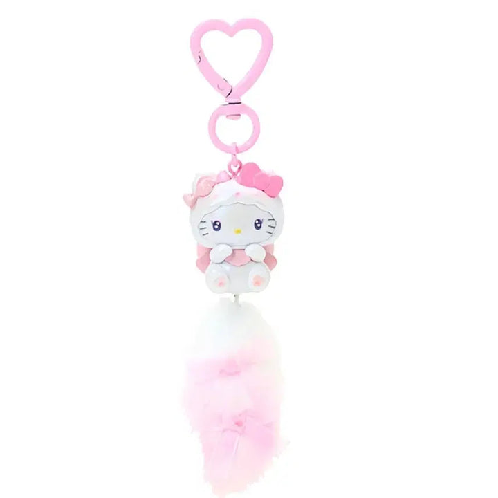[BUNJANG] Hello Kitty Milky Koneko Keyring / 헬로키티 밀키코네코 키링