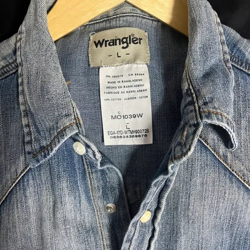 [SOLD OUT] [L] 빈티지 랭글러 웨스턴 셔츠