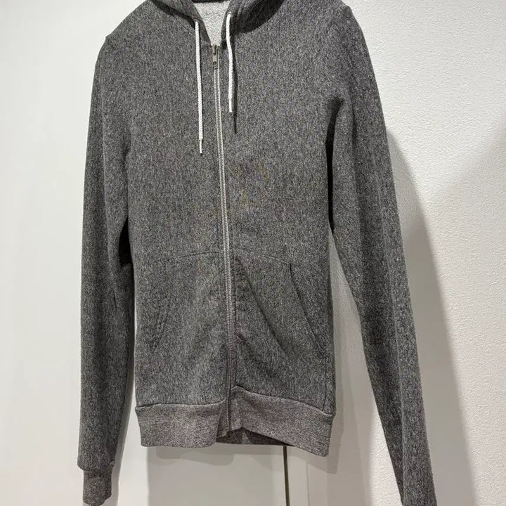 [SOLD OUT] 아메리칸어패럴 후드집업 그레이 정품 xs (55-66)