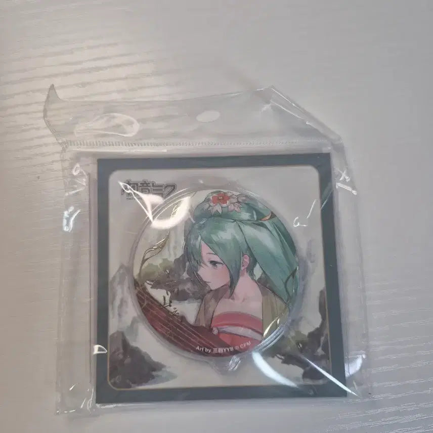 [BUNJANG] Hatsune Miku Mountain and Water Song Can Badge / [미개봉]하츠네미쿠 산과물의노래 캔뱃