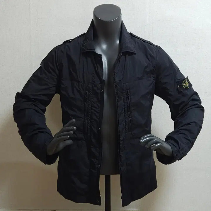 [BUNJANG] Stone Island Crinkle Reps Garment Jumper / 스톤아일랜드 크링클랩스 가먼트 점퍼