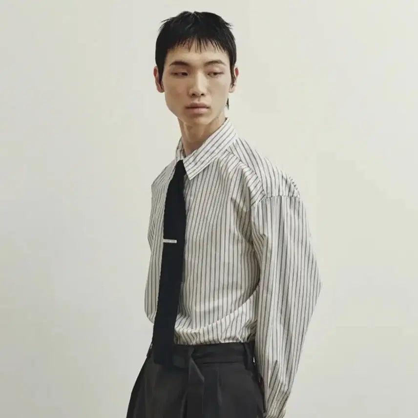 [BUNJANG] Youth Stripe Shirt / youth 스트라이프 셔츠 Moon